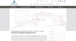 Desktop Screenshot of outsourceautocaddrafting.com